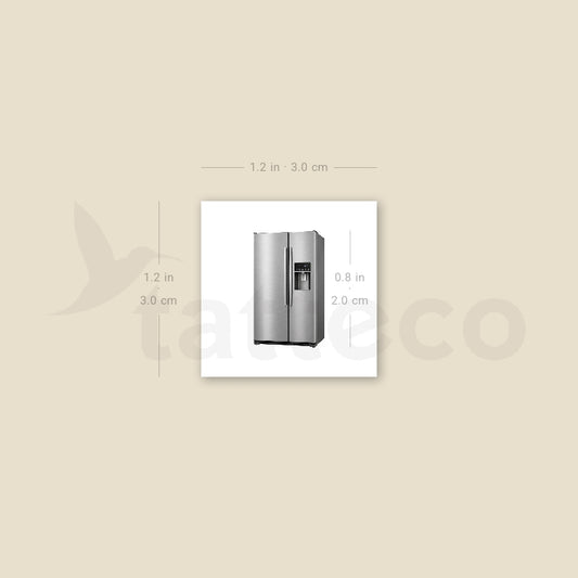 Fridge Temporary Tattoo - Set of 3