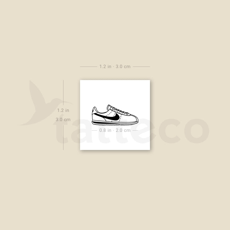 Nike Cortez Temporary Tattoo - Set of 3