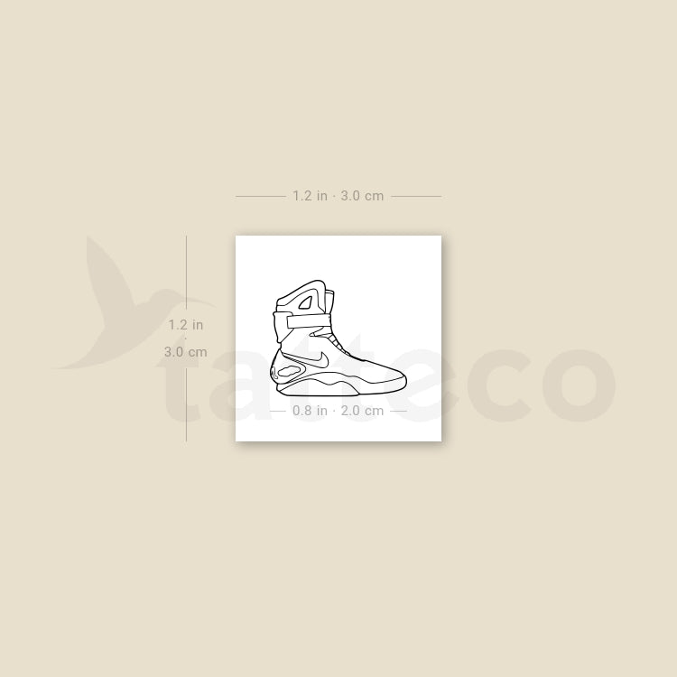 Nike Air Mag Temporary Tattoo - Set of 3
