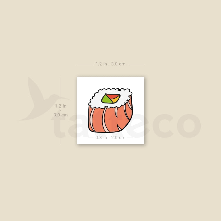 Hana Maki Temporary Tattoo - Set of 3
