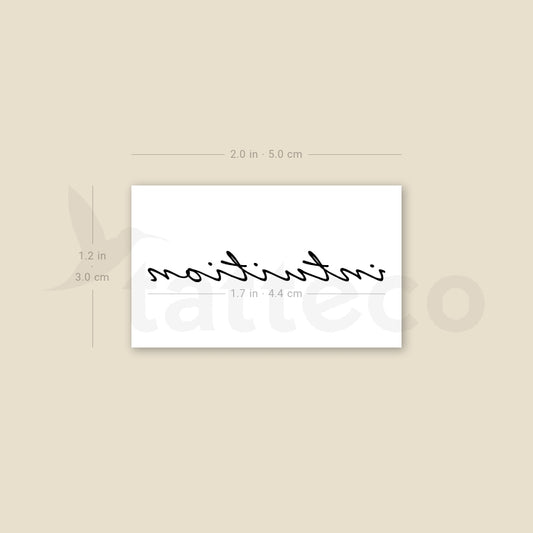 Intuition Temporary Tattoo - Set of 3