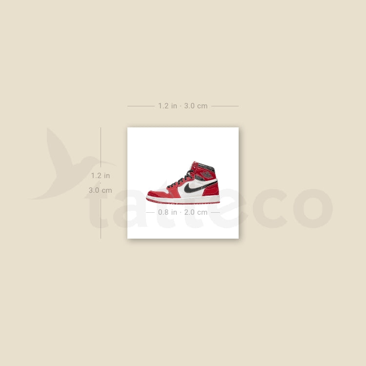 Air Jordan 1 Temporary Tattoo - Set of 3