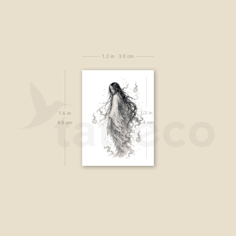 Yurei Temporary Tattoo - Set of 3