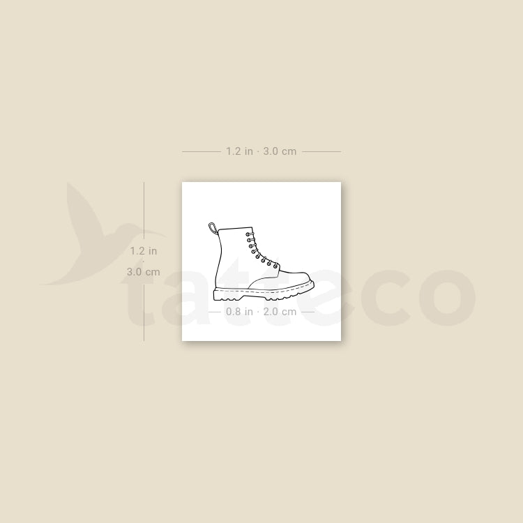 Dr. Martens 1460 Temporary Tattoo - Set of 3