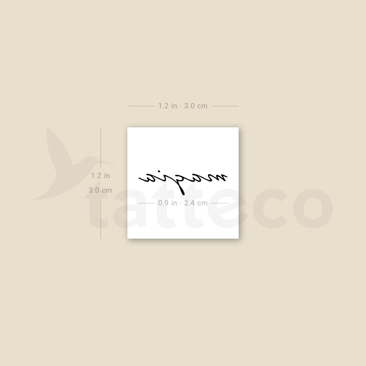 Magia Temporary Tattoo - Set of 3