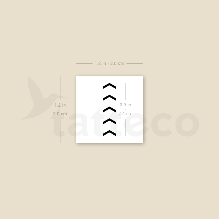 Minimalist Liam Payne Tribute Temporary Tattoo - Set of 3