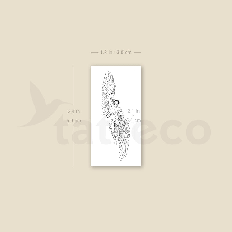 Daedalus Temporary Tattoo - Set of 3