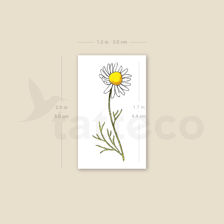 Daisy By Ann Lilya Temporary Tattoo - Set of 3