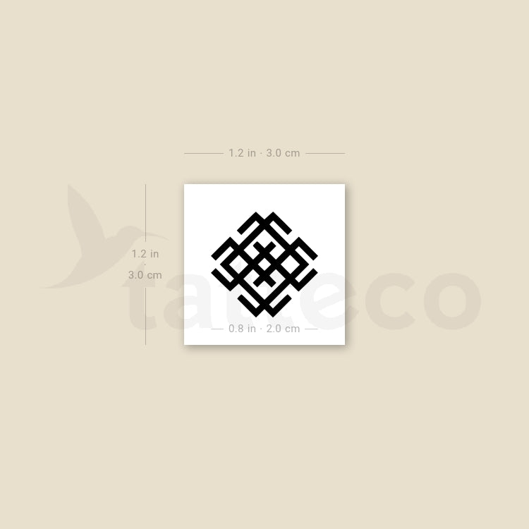 Belobog Temporary Tattoo - Set of 3