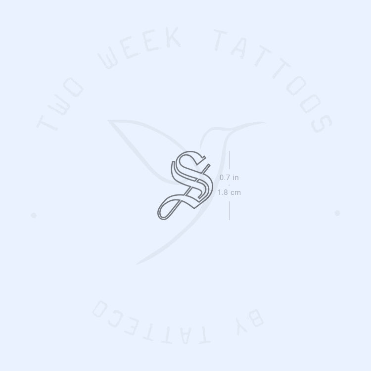 s-gothic-outline-semi-permanent-tattoo-set-of-2-tatteco