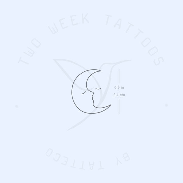Moon Kiss Semi-Permanent Tattoo - Set of 2