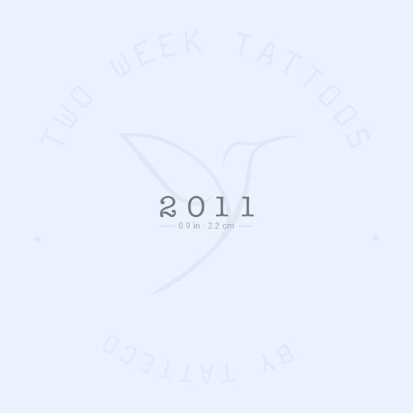 2011 Semi-Permanent Tattoo - Set of 2
