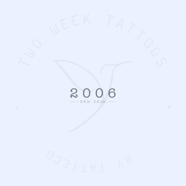2006 Semi-Permanent Tattoo - Set of 2