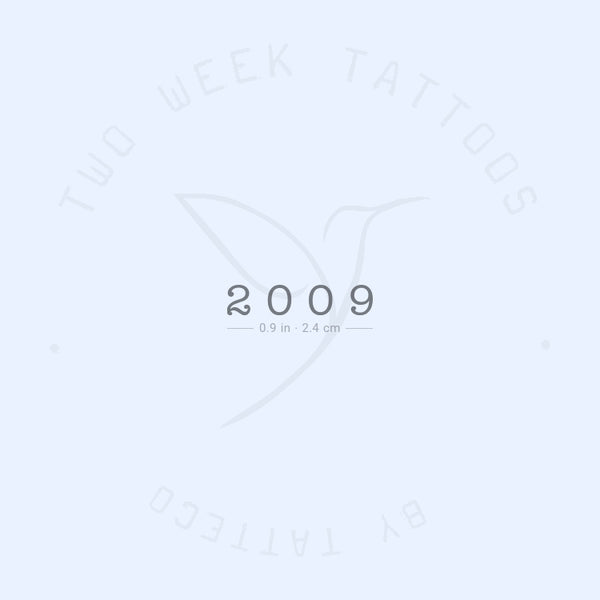 2009 Semi-Permanent Tattoo - Set of 2