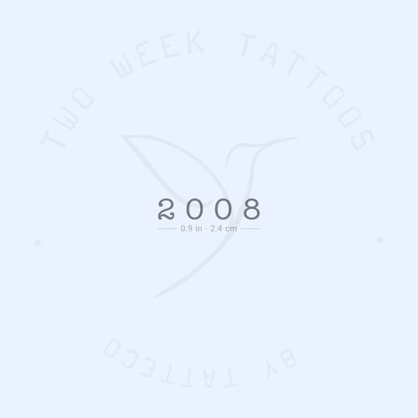 2008 Semi-Permanent Tattoo - Set of 2
