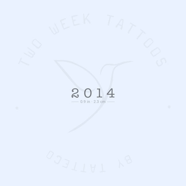 2014 Semi-Permanent Tattoo - Set of 2