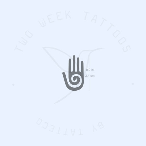 Hopi Hand Semi-Permanent Tattoo - Set of 2