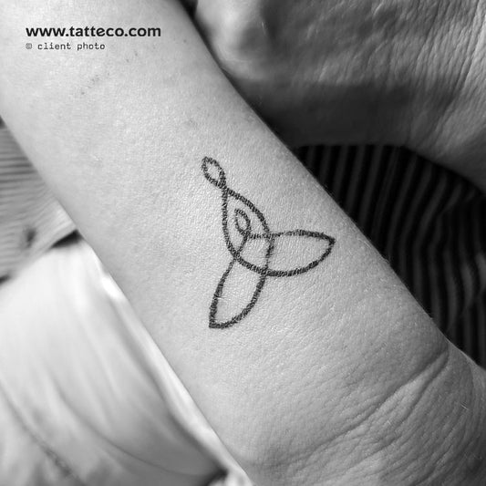 Mother Child Symbol Semi-Permanent Tattoo - Set of 2