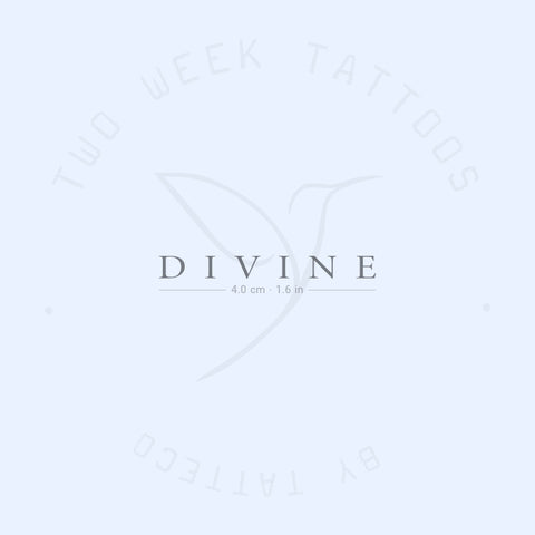 Divine Semi-Permanent Tattoo - Set of 2
