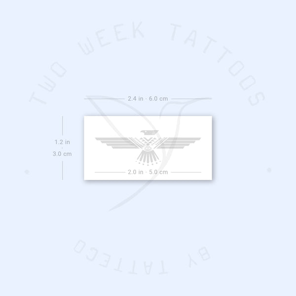 Thunderbird Semi-Permanent Tattoo - Set of 2