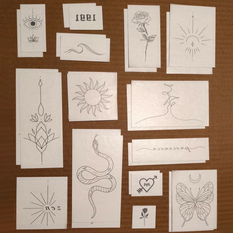 Temporary Tattoo Collection by 1991.ink