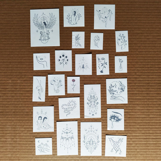 Colección de tatuajes temporales de Tukoi