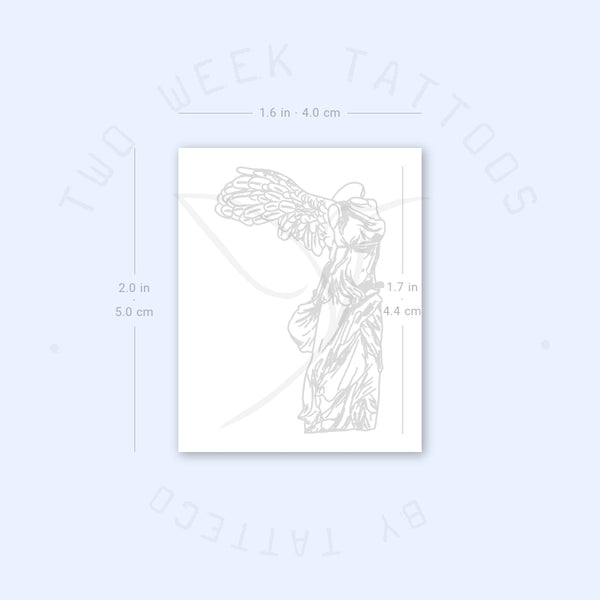 Winged Victory Of Samothrace Semi-Permanent Tattoo - Set of 2