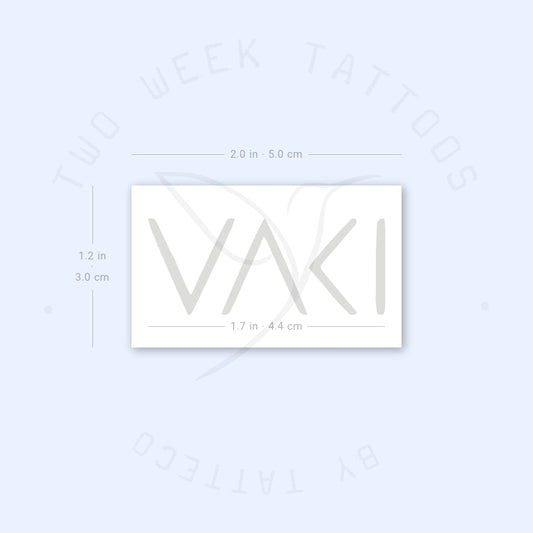 Tatuaje semipermanente "Soy más grande que mis altibajos" (juego de 2)