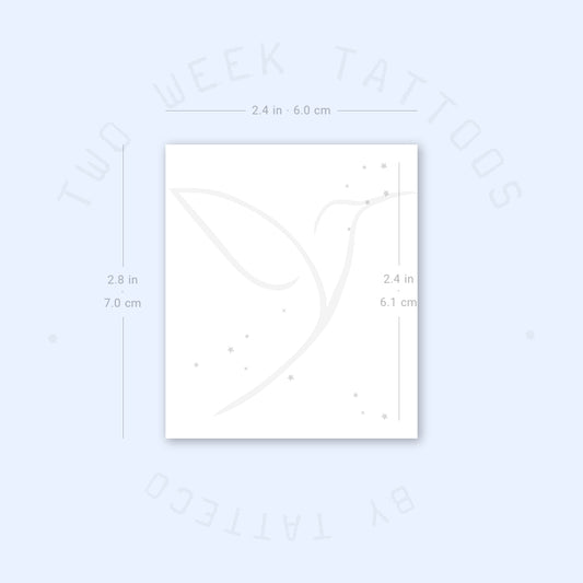 Minimalist Pisces Constellation Semi-Permanent Tattoo - Set of 2