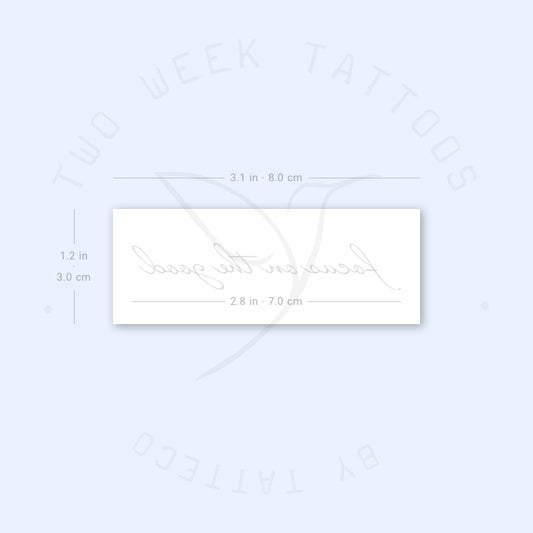 Tatuaje semipermanente Focus On The Good - Set de 2