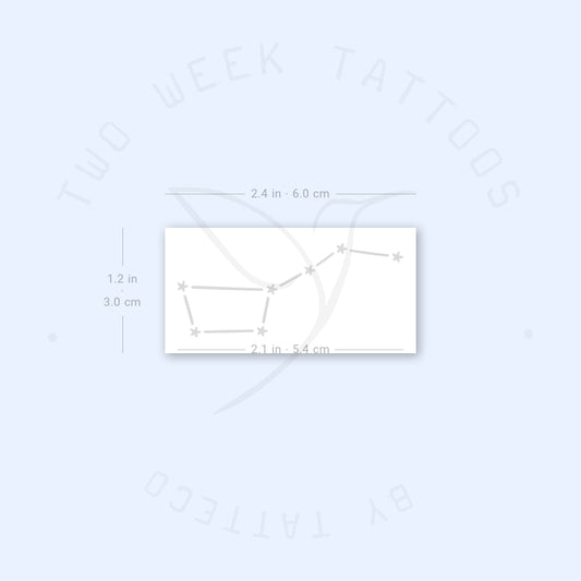 Tatuaje semipermanente de la Osa Mayor - Juego de 2