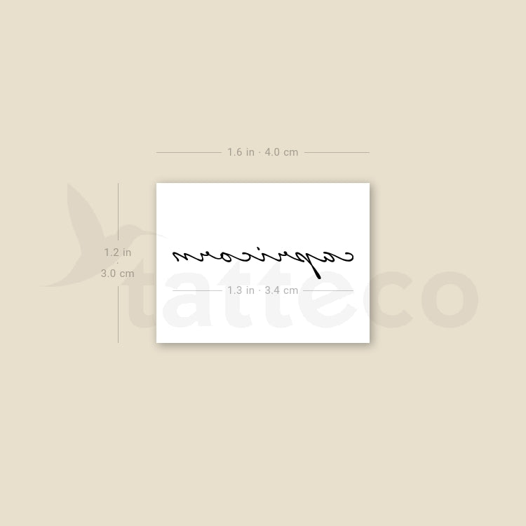 Capricorn Temporary Tattoo - Set of 3