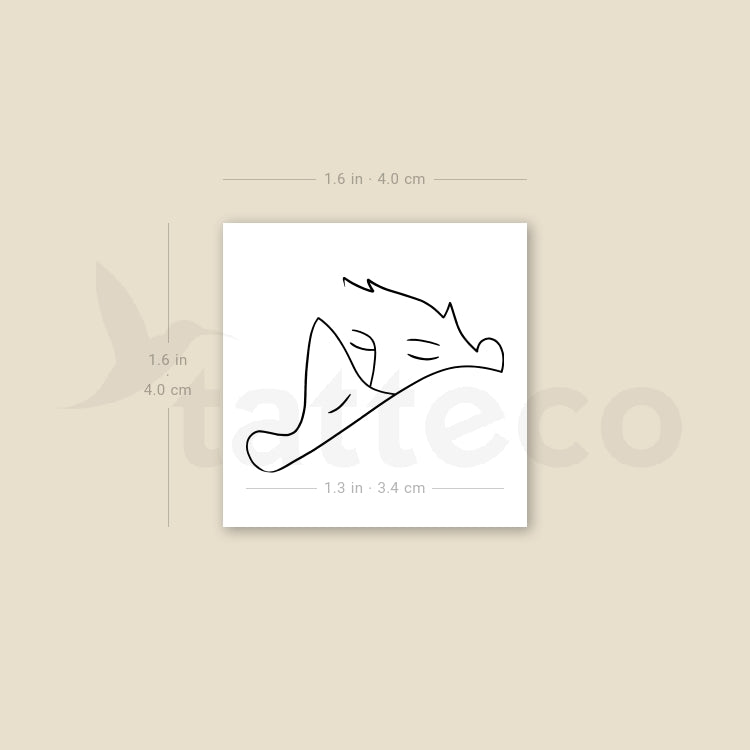 Cuddles Temporary Tattoo - Set of 3