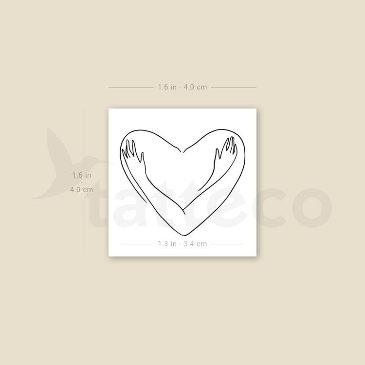 Self-Love Temporary Tattoo - Set of 3