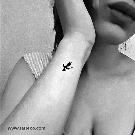 Viserion Dragon Temporary Tattoo - Set of 3