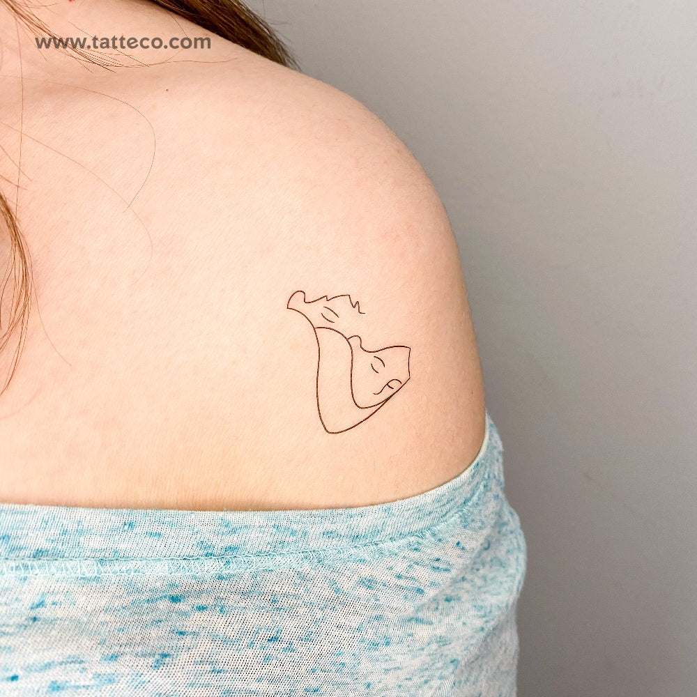 Siesta Temporary Tattoo - Set of 3