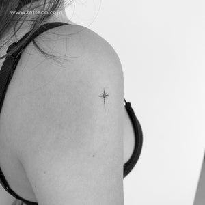 Star of Bethlehem Temporary Tattoo - Set of 3
