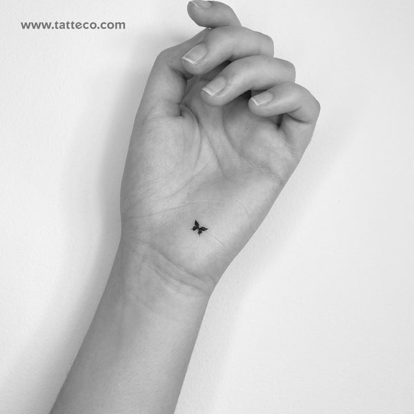 Tiny Butterfly Temporary Tattoo - Set of 3