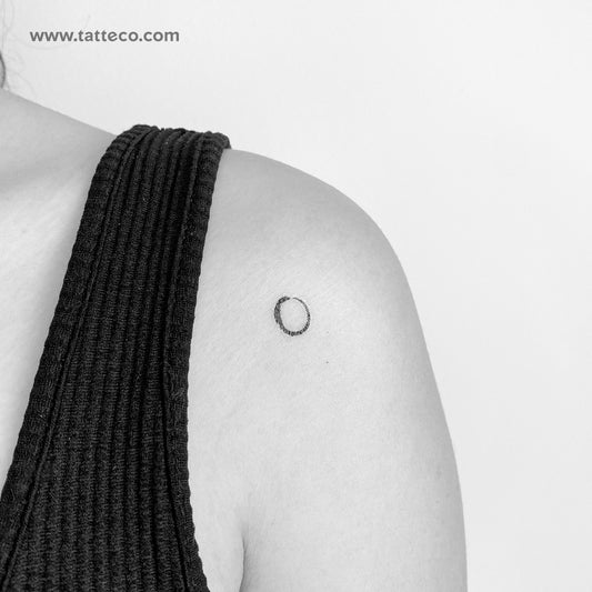 Tatuaje temporal pequeño Ensō - Juego de 3