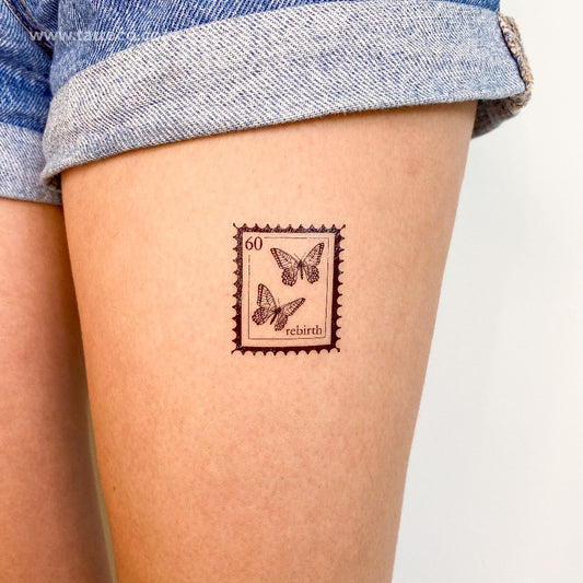 Tatuaje temporal de mariposa - Juego de 3
