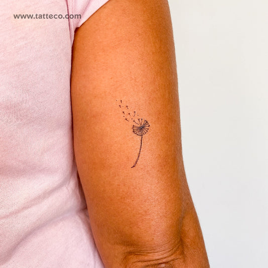 Dandelion Temporary Tattoo - Set of 3