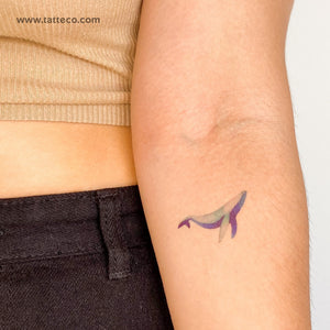 Whale Temporary Tattoo by Zihee - Set of 3