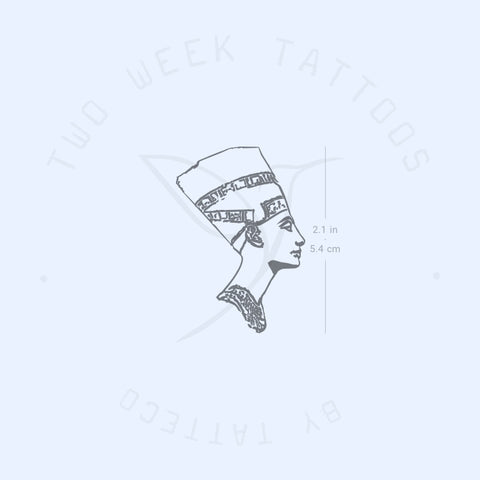 Nefertiti Semi-Permanent Tattoo - Set of 2