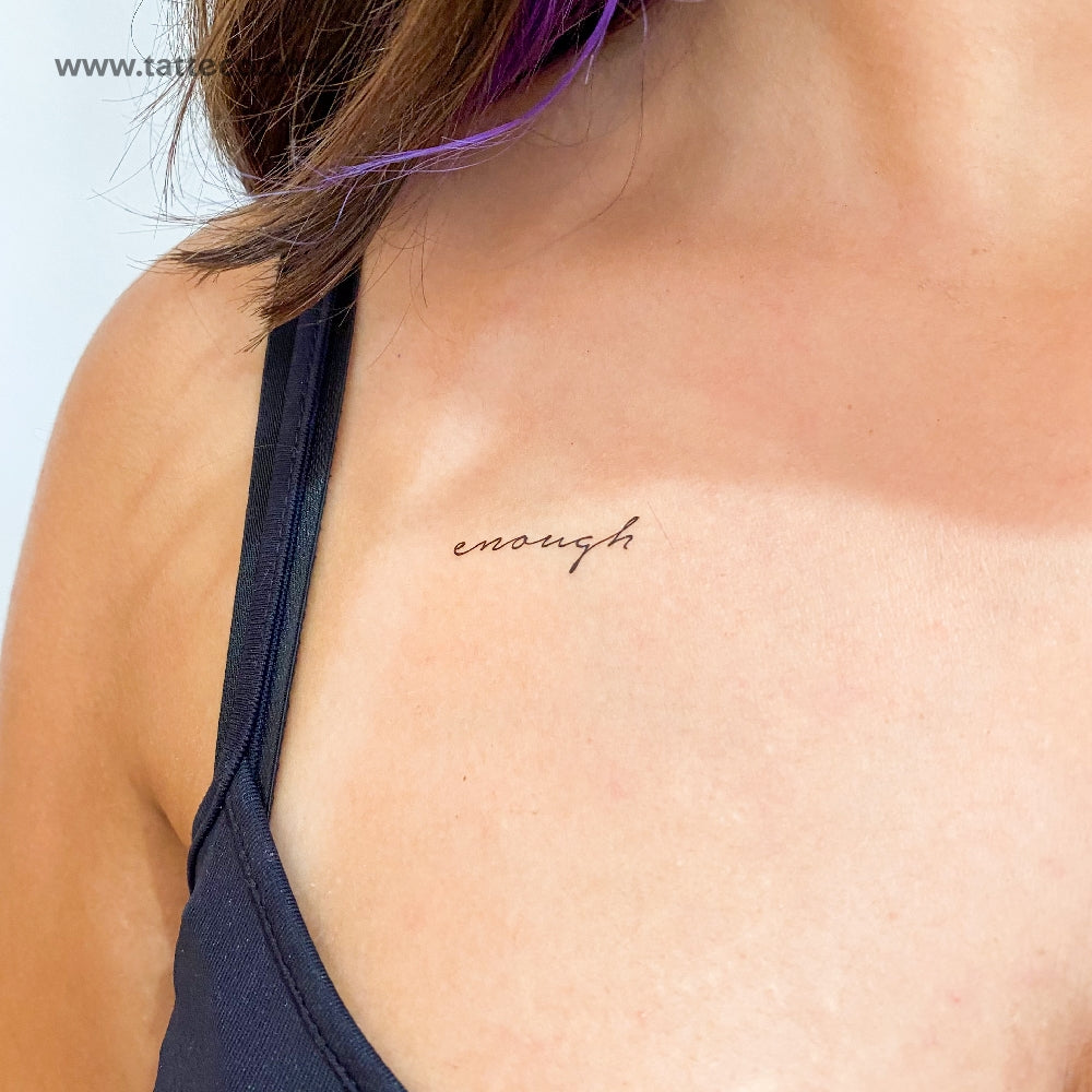 Small Enough Temporary Tattoo - Set of 3 – Tatteco