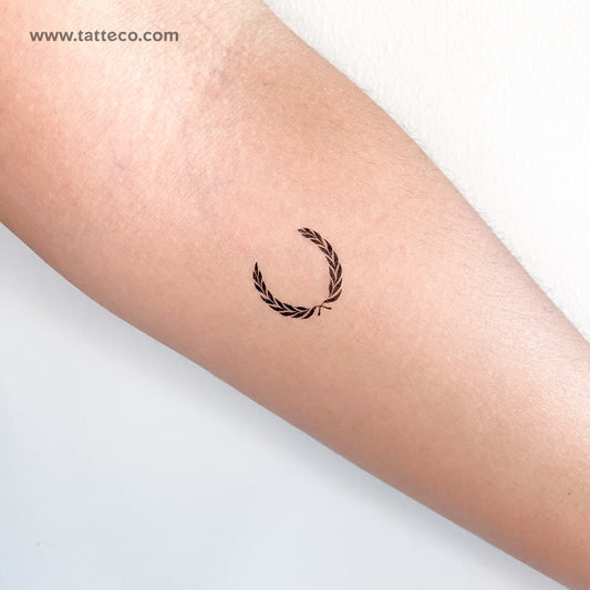 Laurel Wreath Temporary Tattoo - Set of 3