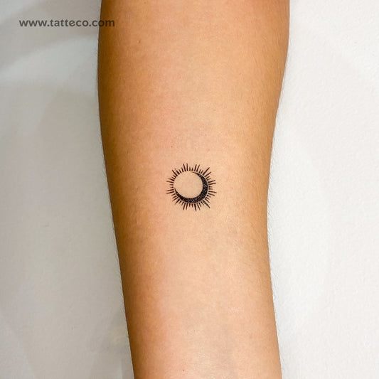 Tatuaje temporal de eclipse - Juego de 3