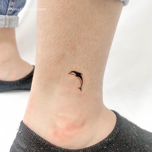 Dolphin Temporary Tattoo - Set of 3