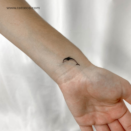 Dolphin Temporary Tattoo - Set of 3