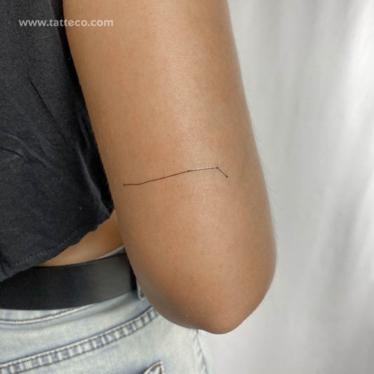 Aries Constellation Temporary Tattoo - Set of 3