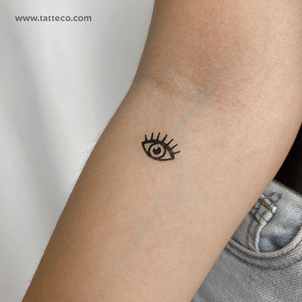 Tatuaje temporal de ojo - Juego de 3 